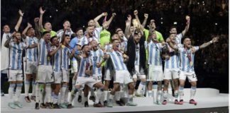 Argentina won December's World Cup, which took place in the middle of the European club season