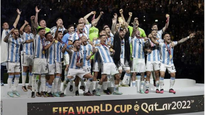 Argentina won December's World Cup, which took place in the middle of the European club season