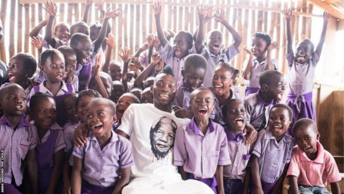 Christian Atsu was known as 'father' by some of the children he supported in his home country, Ghana Christian Atsu was known as 'father' by some of the children he supported in his home country, Ghana