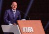 Gianni Infantino was re-elected at the 73rd Fifa congress in Kigali, Rwanda
