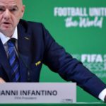 Gianni Infantino was speaking at the Fifa congress in Kigali, Rwanda, where he was re-elected as president