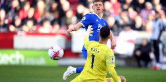 Harvey Barnes' goal was his ninth of the season