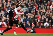 Gabriel Martinelli also scored the first goal of this Premier League season, netting in Arsenal's 2-0 win over Crystal Palace at Selhurst Park on 5 August