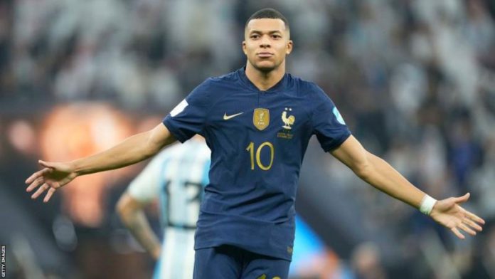 Mbappe has scored 36 goals in 66 appearances for France