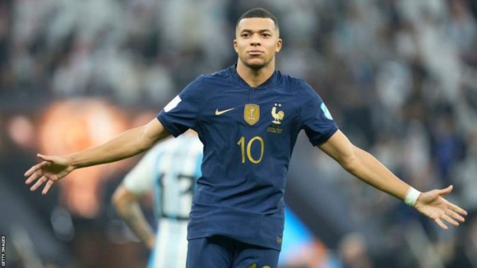 Mbappe has scored 36 goals in 66 appearances for France Mbappe has scored 36 goals in 66 appearances for France