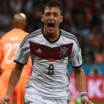 Mesut Ozil made the first of his 92 appearances for Germany in 2009