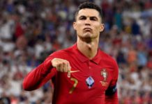 Cristiano Ronaldo looks set to become international football's most-capped men's player