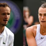 Russian men's world number six Daniil Medvedev (left) and Belarusian women's world number two Aryna Sabalenka will now feature at Wimbledon