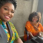 Meet Ghanaian actress, Michelle Attoh’s beautiful mother Michelle Attoh and Rama Brew captured together