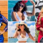 Juliet Ibrahim flaunts cleavage in latest birthday photos Juliet Ibrahim has flown to Mexico to celebrate her birthday Photo source: @julietibrahim Read more: https://yen.com.gh/entertainment/celebrities/229276-juliet-ibrahim-actress-flaunts-fine-skin-cleavage-a-boat-cruise-mexico/