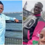 Yaw Dabo looking different in this picture with blogger Zionfelix in Paris Photo source: @zionfelixdotcom @samuel_dabo