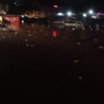 Kumasi: Vehicles submerged in flood waters at Anloga Junction