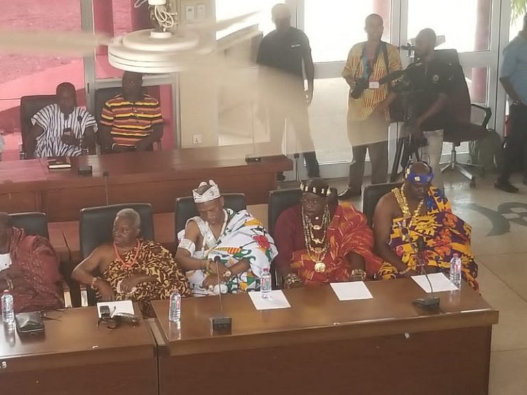 Paramount Chief of Gbi Traditional area, Torgbega Gabusu VII and 9 others gazetted