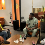 Asafa Powell meets Asamoah Gyan