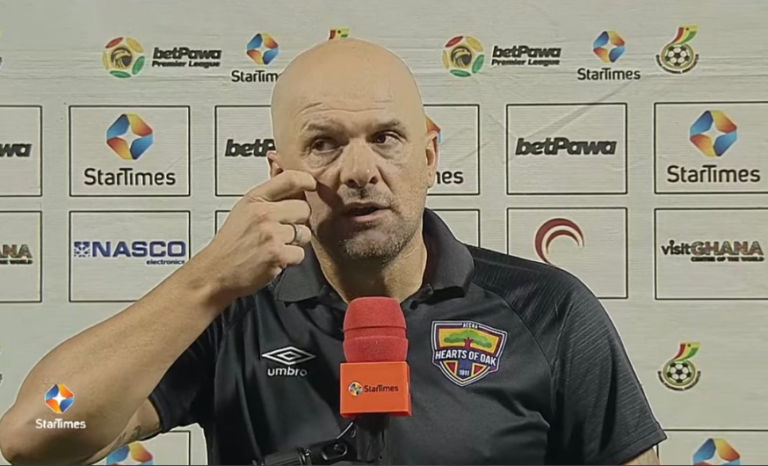 Hearts of Oak fans threaten to chase out Slavko Matic over poor form