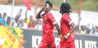 Asante Kotoko celebrate