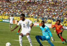 Inaki Williams against Angola