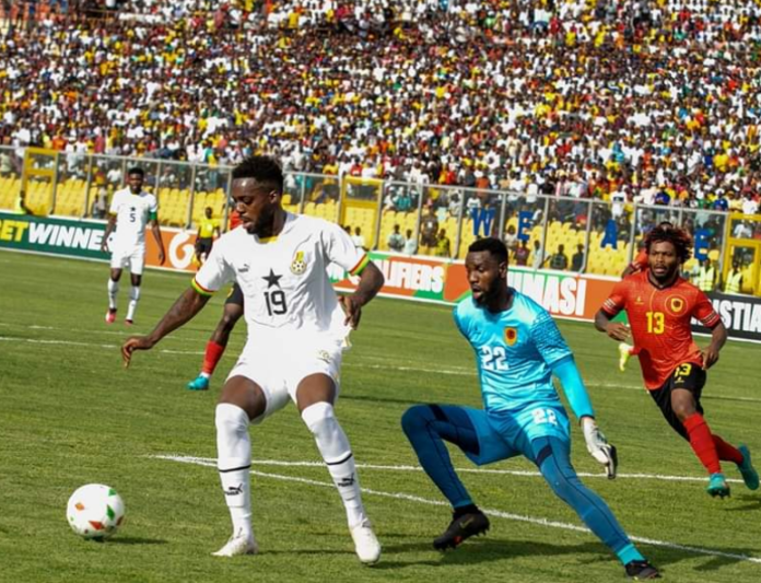 Inaki Williams against Angola