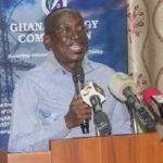 Ban on substandard electrical appliances starts Nov. 1 • Kofi Agyarko, Director of Renewable Energy and Energy Efficiency of Energy Commission, addressing stakeholders in Accra. Picture: ERNEST KODZI