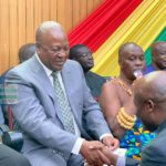 SONA 2023: Majority shouts ‘Pensioner’ as Mahama storms parliament SONA 2023