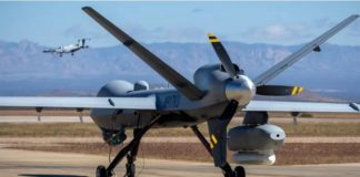 Reaper drones are full-size aircraft designed for high-altitude reconnaissance and surveillance source: gettyimages