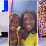 Fella Makafui and her daughter Island Frimpong looking lovely in pictures. Photo Source: @fellamakafui