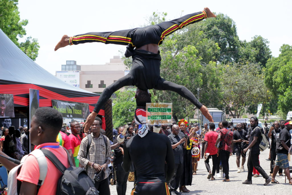 Wild acrobatic stunts, cultural display at Christian Atsu’s final funeral rites