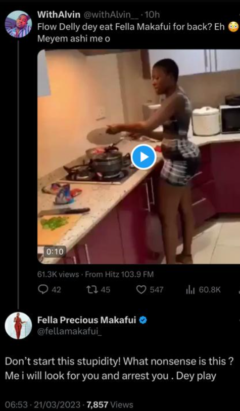 Fella Makafui reacts after Twitter user accuses her of ‘sleeping’ with Medikal’s ex-manager