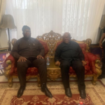 Joe Ghartey commiserates with Prof Mike Oquaye