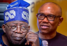 Bola Tinubu and Peter Obi