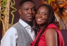 Akesse Brempong and his wife