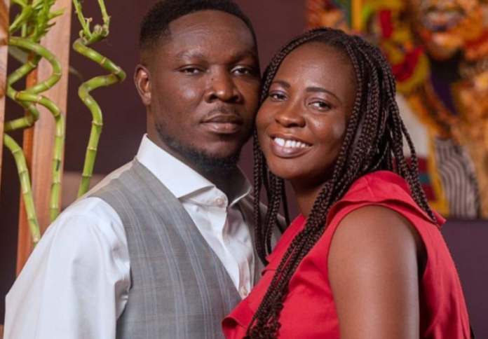 Akesse Brempong and his wife