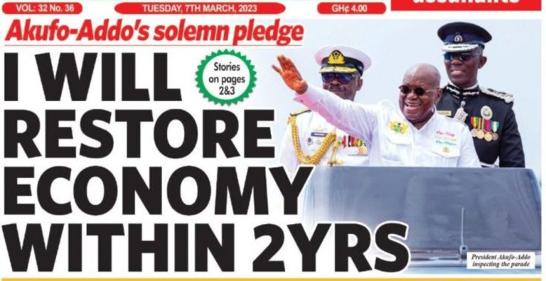 Newspaper Headlines: Tuesday, March 7, 2023