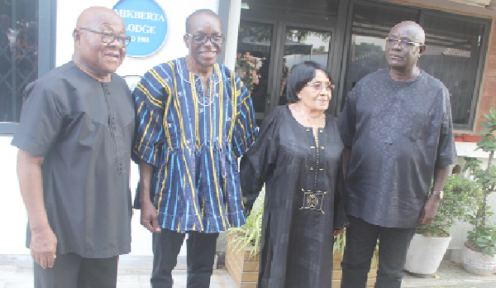 Babgin, former Speakers commiserate with Prof Mike Oquaye