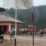 illegal miners set company on fire at Benso