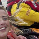 Lifeguards took less than half and hour to rescue Michaela Ogilvie after she became stuck (Image: Courtesy Michaela Ogilvie / SWNS)