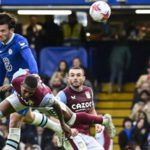Chelsea had 25 shots with eight on target while Villa managed five attempts, two on target