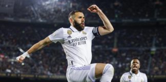 Karim Benzema's second hat-trick in two games sent Real Madrid into the Copa del Rey final