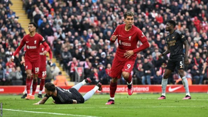 Excluding penalties, no player has scored more Premier League goals against Arsenal than Roberto Firmino (10, level with Robbie Fowler and Wayne Rooney).