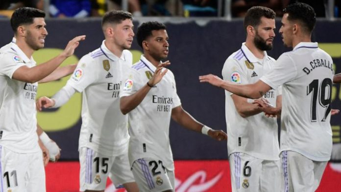 Real had lost two of their previous three La Liga games before beating Cadiz