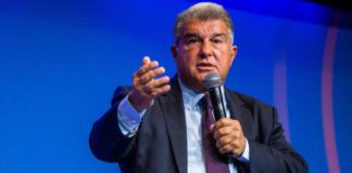 Joan Laporta was re-elected as Barcelona's president in 2021