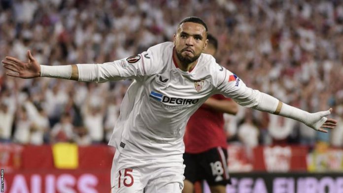 Youssef En-Nesyri scored his 50th Sevilla goal to put the hosts ahead