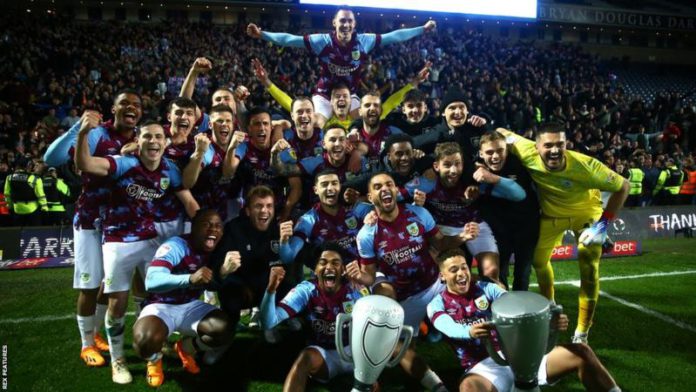 Burnley are returning to the Premier League as champions after one season away
