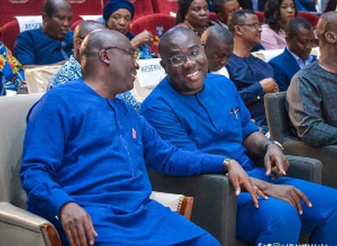 Vice-President, Dr Mahamudu Bawumia and Sammi Awuku