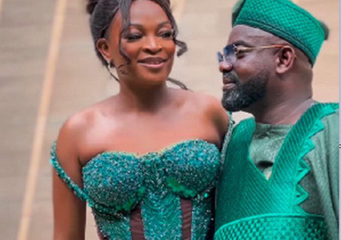 Nadia Adongo got married to her sweetheart, Kwesi Fynn in a plush ceremony