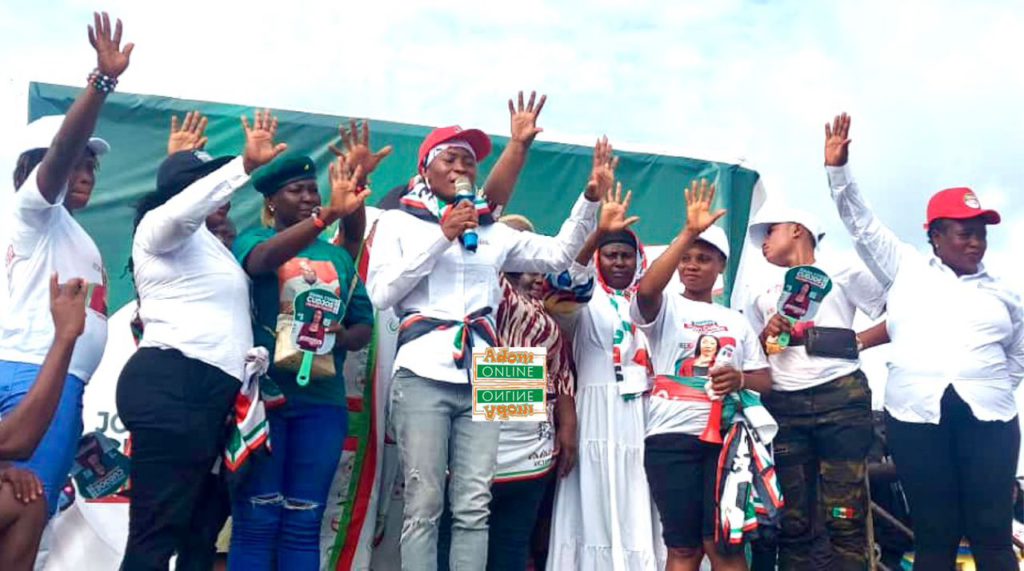 NDC’s Women Organiser, Chiefs, and top politicians spotted as Joana Gyan launches campaign in Amenfi Central [Video]