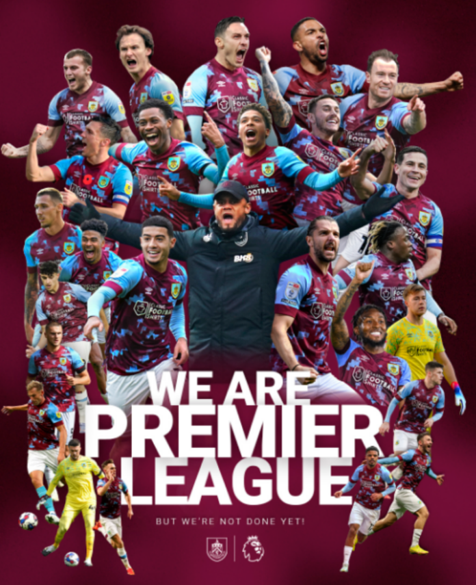 Burnley promoted to Premier League after win at Middlesbrough