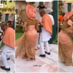 The lovely couple having their moment on the dance floor. Photo source: @gabez.lee