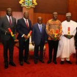 Akufo-Addo swears in 5 new Ministers and a deputy