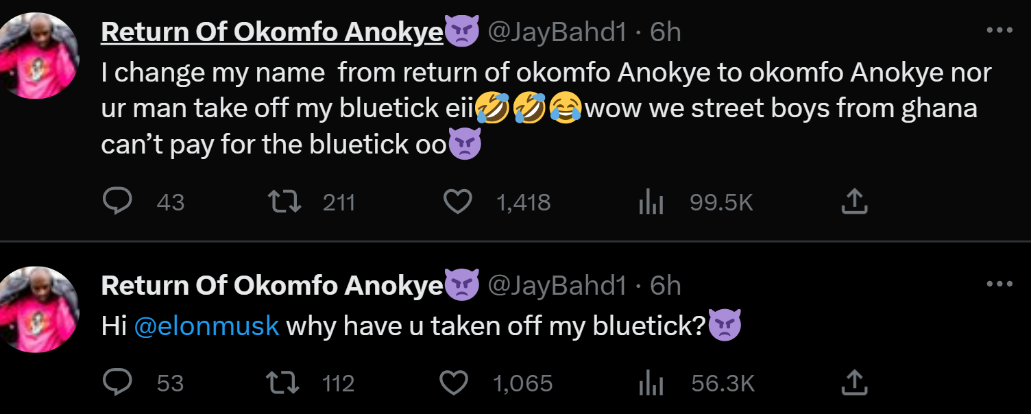 Rapper Jay Bahd loses Twitter verification badge; reaches out to Elon ...